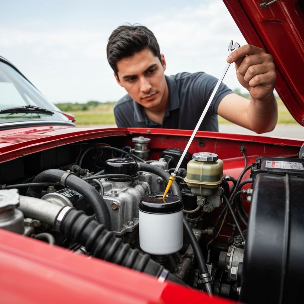 How to Check Your Oil